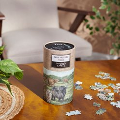 Primitives By Kathy Highland Cows Puzzle slide 2 of 4