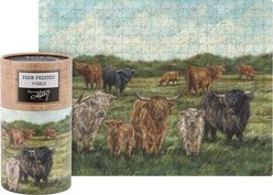 Primitives By Kathy Highland Cows Puzzle