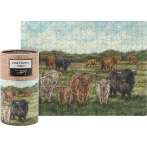 Primitives By Kathy Highland Cows Puzzle
