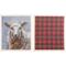 Show in main carousel: Primitives By Kathy Festive Sheep Swedish Cloth Towel Set slide 3 of 3