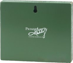 Primitives By Kathy Snowy Cow Block Sign slide 2 of 2