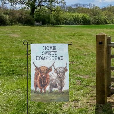 Show full view: Primitives By Kathy Sweet Homestead Garden Flag slide 4 of 4