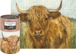Primitives By Kathy Highland Cow Puzzle