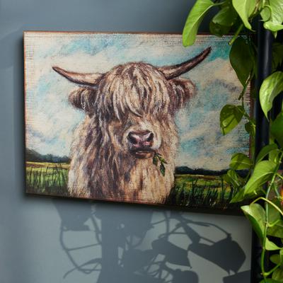 Show full view: Primitives By Kathy White Highland Box Sign slide 3 of 3