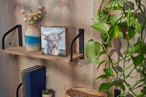 Show full view: Primitives By Kathy White Highland Block Sign slide 3 of 3