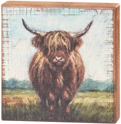 Primitives By Kathy Highland Block Sign