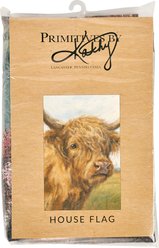Primitives By Kathy Highland Cow House Flag