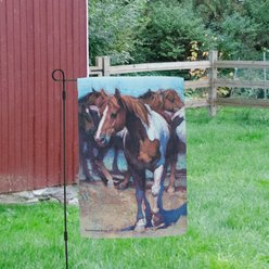 Primitives By Kathy Painted Horse Garden Flag slide 2 of 4