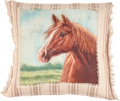 Primitives By Kathy Horse Pillow