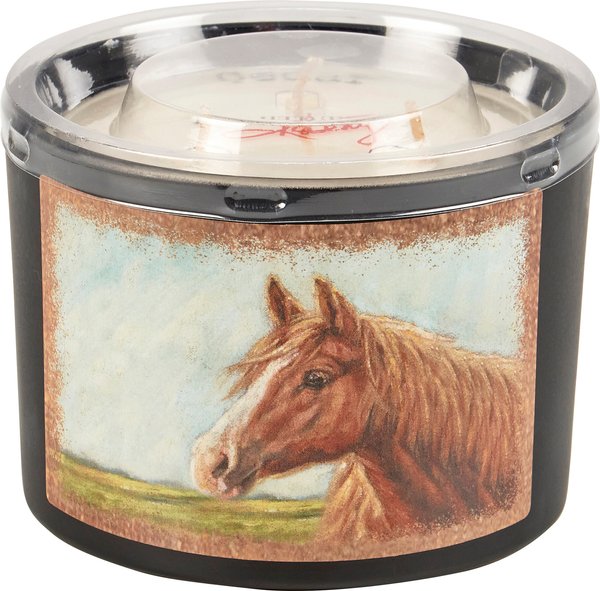 Show full view: Primitives By Kathy Horse Candle slide 1 of 4
