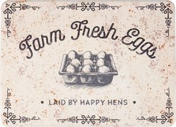 Primitives By Kathy Farm Fresh Eggs Wall Decor