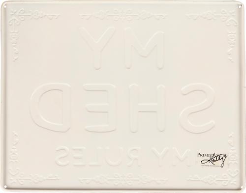 Show full view: Primitives By Kathy My Shed My Rules Wall Decor slide 2 of 3