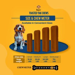 Dogsee Toasted Himalayan Yak Cheese Large Natural Dog Chew, 4 count slide 2 of 9