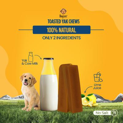 Show full view: Dogsee Toasted Himalayan Yak Cheese X-Large Natural Dog Chews, 1 count slide 7 of 10