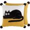 Show in main carousel: Primitives By Kathy Big Eye Cat Pillow slide 1 of 4