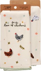 Primitives By Kathy for The Love of Chickens Kitchen Towel slide 1 of 5