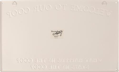 Show full view: Primitives By Kathy Welcome To Our Coop Wall Decor slide 2 of 2