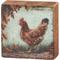 Show in main carousel: Primitives By Kathy Fall Chicken Block Sign slide 1 of 1