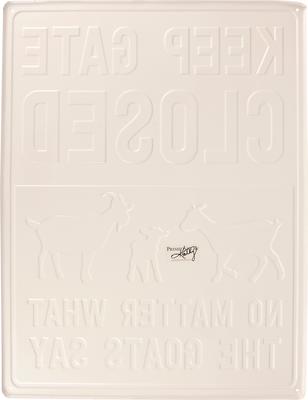 Show full view: Primitives By Kathy Keep Gate Closed Wall Decor slide 2 of 2