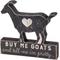 Show in main carousel: Primitives By Kathy Buy Me Goats Chunky Sitter Wall Decor slide 1 of 4