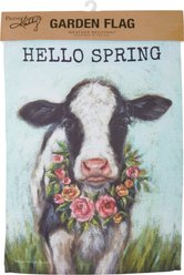 Primitives By Kathy Hello Spring Garden Flag