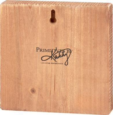 Show full view: Primitives By Kathy White Highland Block Sign slide 2 of 3