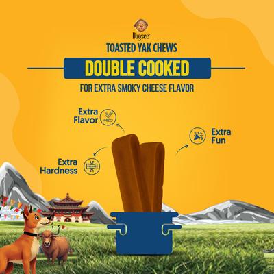 Show full view: Dogsee Toasted Himalayan Yak Cheese X-Large Natural Dog Chews, 1 count slide 9 of 10
