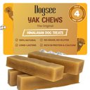 Dogsee Original Himalayan Yak Cheese Large Natural Dog Chews, 4 count