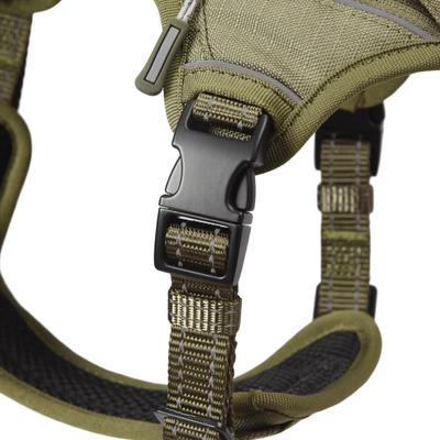 Show full view: Pet Marvel High-Perfomance Tactical Dog Harness with Poop Bag Holder, Army Green, Medium: 22 to 28.5-in chest slide 6 of 9