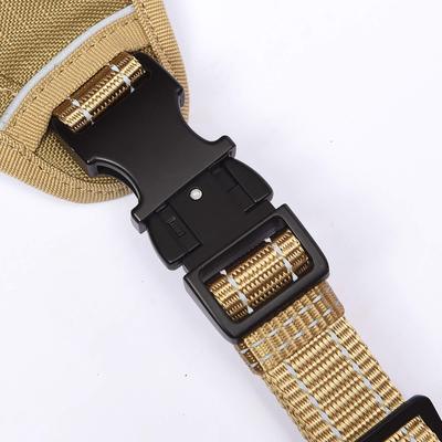 Show full view: Pet Marvel High-Perfomance Tactical Dog Harness with Poop Bag Holder, Brown, Small: 18.5 to 22-in chest slide 5 of 8