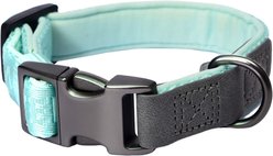 Pet Marvel Heavy Duty Solid Neoprene Padded Dog Collar, Mint Green, Small: 9 to 12-in neck, 3/4-in wide