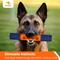 Show in main carousel: Petopia Stick Interactive Tough Chew Dog Toy, Large, Blue/Orange slide 6 of 8