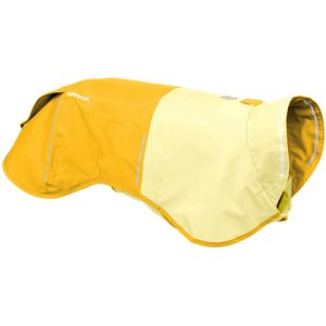 Ruffwear Sun Shower Dog Raincoat, Mineral Yellow, Medium