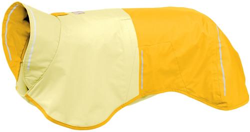Show full view: Ruffwear Sun Shower Dog Raincoat, Mineral Yellow, Medium slide 3 of 10