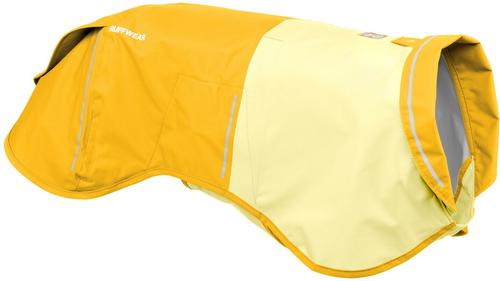 Show full view: Ruffwear Sun Shower Dog Raincoat, Mineral Yellow, Medium slide 2 of 10