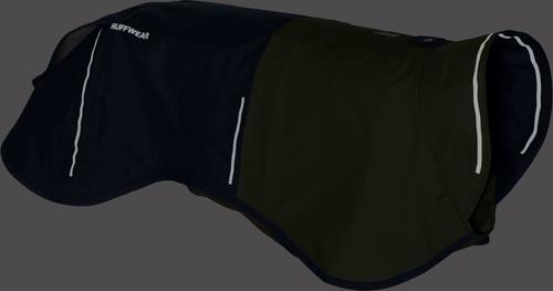 Show full view: Ruffwear Sun Shower Dog Raincoat, Midnight Blue, Large slide 9 of 11