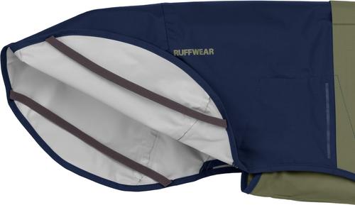 Show full view: Ruffwear Sun Shower Dog Raincoat, Midnight Blue, Large slide 8 of 11