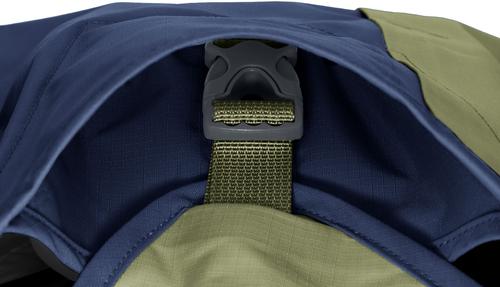 Show full view: Ruffwear Sun Shower Dog Raincoat, Midnight Blue, Large slide 5 of 11