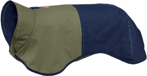 Show full view: Ruffwear Sun Shower Dog Raincoat, Midnight Blue, Large slide 4 of 11