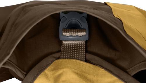 Show full view: Ruffwear Sun Shower Dog Raincoat, Earth Brown, Large slide 4 of 9