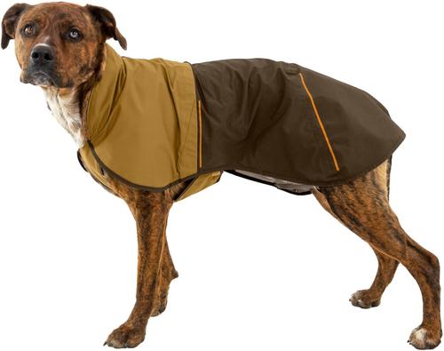 Show full view: Ruffwear Sun Shower Dog Raincoat, Earth Brown, Large slide 2 of 9