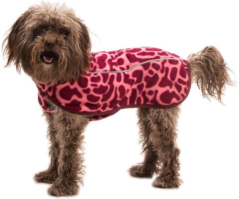 Show full view: Ruffwear Climate Changer Fleece Dog Vest, Berry Lava, Large slide 2 of 9