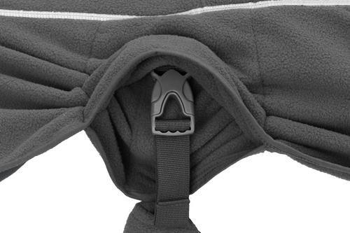 Show full view: Ruffwear Climate Changer Fleece Dog Vest, Basalt Gray, Large slide 6 of 8