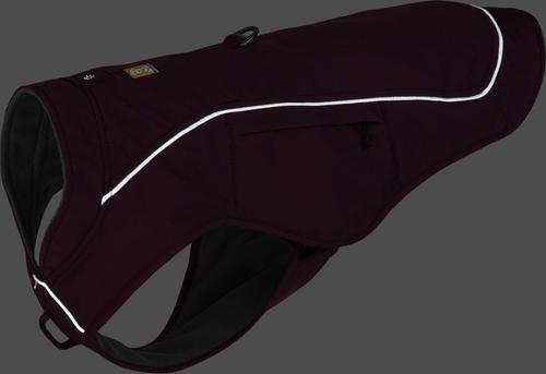 Show full view: Ruffwear Overcoat Fuse Dog Jacket, Purple Rain, Medium slide 8 of 10
