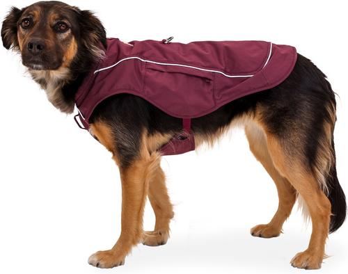 Show full view: Ruffwear Overcoat Fuse Dog Jacket, Purple Rain, Medium slide 9 of 10