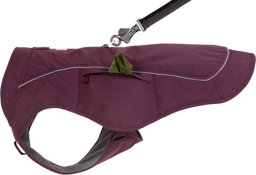 Show full view: Ruffwear Overcoat Fuse Dog Jacket, Purple Rain, Medium slide 4 of 10