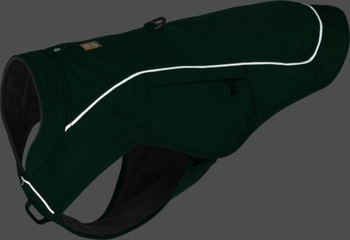 Show full view: Ruffwear Overcoat Fuse Dog Jacket, Evergreen, X-Large slide 8 of 11