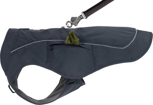 Show full view: Ruffwear Overcoat Fuse Dog Jacket, Basalt Gray, Small slide 3 of 10