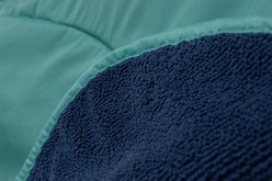 Ruffwear Dirtbag Wearable Dog Towel, Aurora Teal, Small slide 2 of 8