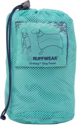 Show full view: Ruffwear Dirtbag Wearable Dog Towel, Aurora Teal, Small slide 8 of 9